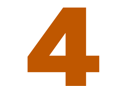 An image showing the number 4.