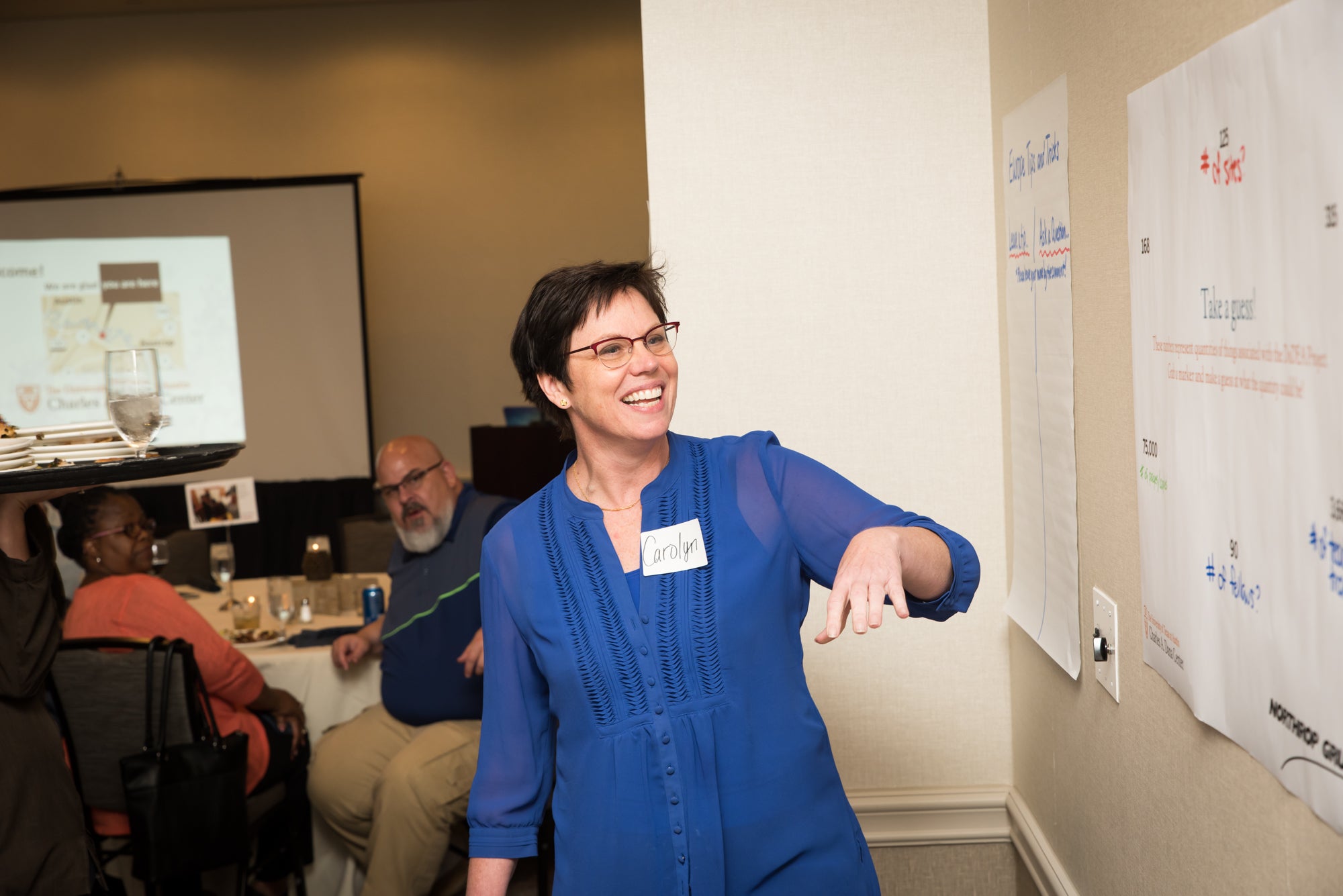 Carolyn Landel at a workshop