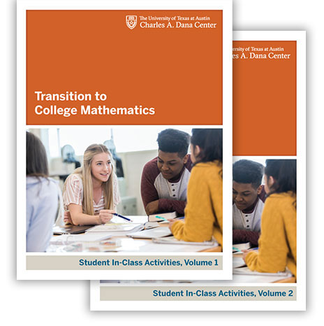 2020 Book cover for transition to college mathematics student in class activities