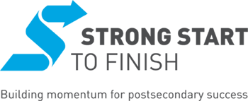 The logo of Strong Start to Finish. 