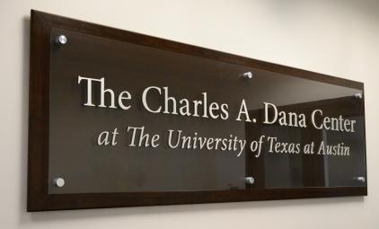 Dana Center sign