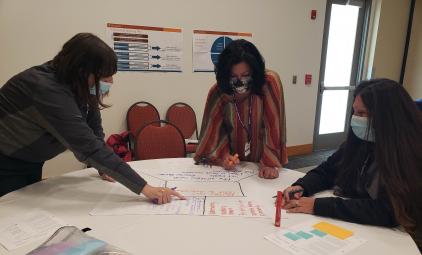 educators at a professional learning session