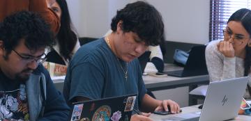 students using math tools