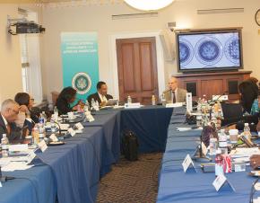 Uri speaks to White House Commission