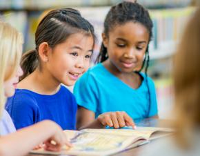 children reading